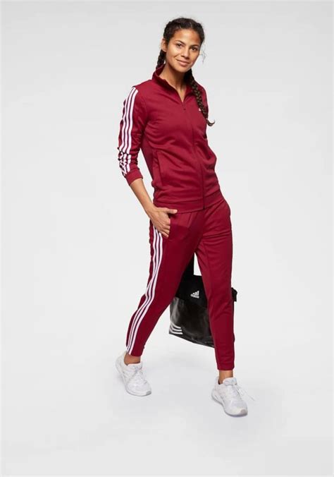 adidas anzug samt rot|Adidas Trainingsanzüge & Jogginganzüge online .